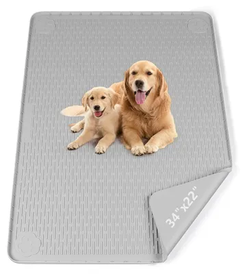 Immagine prodotto di Tappetino per toilette per cani in silicone riutilizzabile