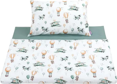 Produktbild von Balloon Travel Baby Bettwäsche 135x100cm