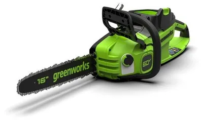 Produktbild von Greenworks GD60CSC404 Akku-Kettensäge 60V, 40 cm Schwertlänge