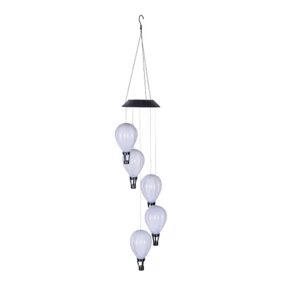 Produktbild von LED Solar Windspiel mit 5 leuchtenden Ballons