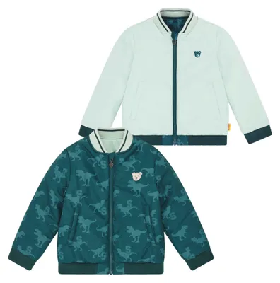 Produktbild von Steiff Wendejacke EU Größe 122 atlantic deep, Outdoor Wende-Jacke, Übergangsjack