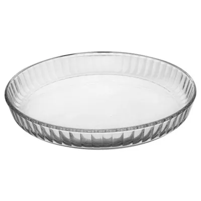 Image de ORION Moule à pizza Moule à tarte en verre résistant à la chaleur