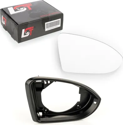 Produktbild von Spiegelglas Außenspiegelrahmen beheizbar konvex rechts für VW Golf VII 7 5G BA