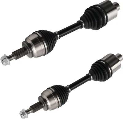 Productafbeelding van 2x Aandrijfas, cardanas, 5072389AA, geschikt voor Dodge Ram 1500 4.7/5.7, 4WD, modeljaren 2002-2011