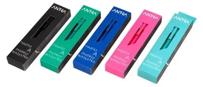 Zdjęcie produktu dla Długopis Antra różowy w pudełku