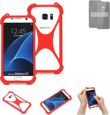 Produktbild von K-S-Trade Handy-Hülle kompatibel mit Volla Phone 22 Schutz-Hülle Bumper Silikon Schutz Hülle Cover Case Silikoncase Silikonbumper TPU Softcase