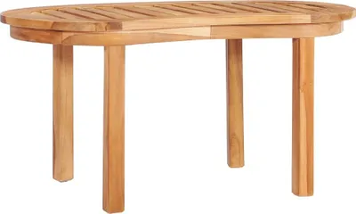 Produktbild von vidaXL Couchtisch 90×50×45 cm Teak Massivholz - Couchtisch - Couchtische - Beistelltisch - Beistelltische