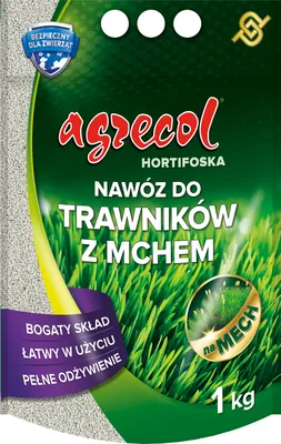 Zdjęcie produktu dla Nawóz do trawników z mchem Hortifoska 1 kg