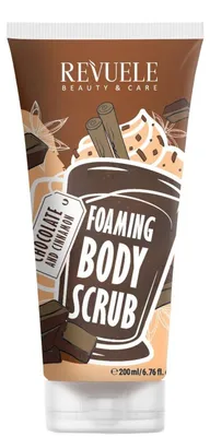 Obrázok produktu pre Revuele penový telový peeling s čokoládou a škoricou 200 ml