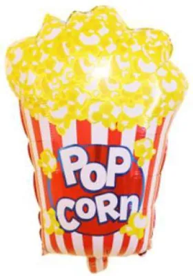 Produktbild von Popcorn Folienballon 44x66cm 1 Stk.