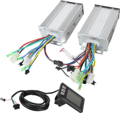 Obrázek produktu pro 500 W kolo duální pohon řídicí sada s panelem displeje, elektrické kolo konverze pro skútr 48 V 60 V