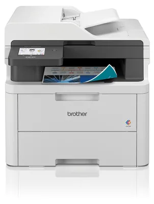 Produktbild von Brother DCP-L3555CDW - Multifunktionsdrucker - Farbe - LED - A4/Legal (Medien) - bis zu 26 Seiten/Min. (Kopieren) - bis zu 26 Seiten/Min. (Drucken) - 250 Blatt - USB 2.0, Gigabit LAN, Wi-Fi(n)