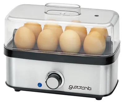 Obrázek produktu pro Guzzanti GZ608, 8 vajec, Nerezová ocel, Nerezová ocel, 400 W, 230 mm, 133 mm