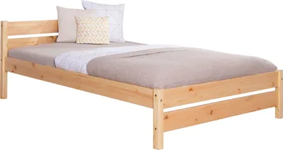 Produktbild von Einzel- und Doppelbett "Bora", verschied. Farben