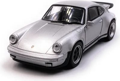 Immagine prodotto di Onwomania Porsche 911 Turbo 930 Auto Modello Sportivo Argento Mst. 1:34