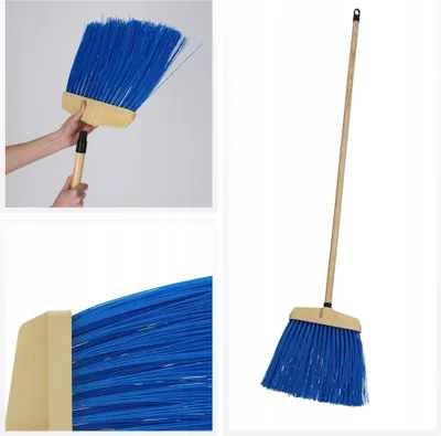 Obrázok produktu pre Metla na ulice – vonkajšia metla – nylonové štetiny – 35 cm – tuhé štetiny – pre dvor a chodník