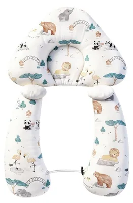 Produktbild von U-förmiges Kuschelkissen 45 x 70 cm, Verstellbar und Waschbar