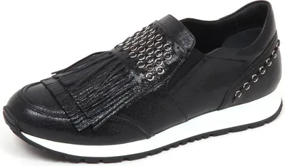 Produktbild von E5156 Sneaker donna TOD'S effetto crepato geknackt Effekt Schuh Slip on Frau