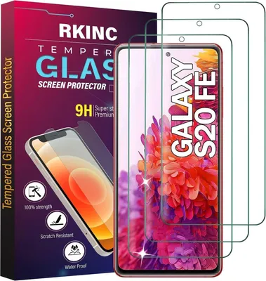 Produktbild von Panzerglas Displayschutz für Samsung Galaxy S20 FE 5G 3 Stück 0,33mm splittersicher blasenfrei