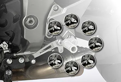 Produktbild von Gelenk-Kit LSL verstellbar K08 mit ABE vorne silber für Kawasaki ZX-6R 600 - 1400 ccm Bj. 2002 - 2019