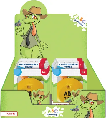 Immagine prodotto di ROTH 679525 ROTH Timer per i compiti "ABC Friends", display