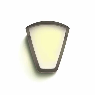 Obrázek produktu pro Philips myGarden Nástěnné svítidlo Kiskadee, 42 W E27, bez žárovky, Venkovní světlo na zeď, Antracit, Bílá, Hliník, II, Současné, Zahrada
