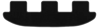Image de Tapis arrière en moquette pour Seat Alhambra II 2010- (monospace) – 2 pièces, noirs, sur mesure – Wielganizator LUX