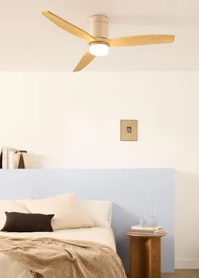 Produktbild von WIND CALM - Leiser Deckenventilator 40W mit technischen ABS-Blättern in verschiedenen Größen