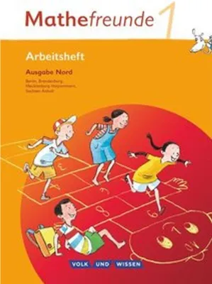 Obrázek produktu pro Mathefreunde 1. Schuljahr. Nord. Arbeitsheft Berlin, Brandenburg, Mecklenburg-Vorpommern, Sachsen-Anhalt