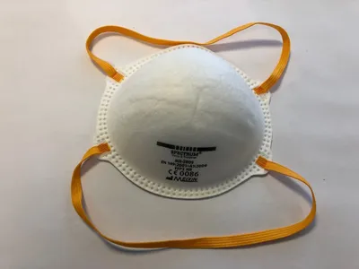 Produktbild von Mundschutz Atemschutzmaske Feinstaubmaske FFP2 Schutz Maske Staubmaske 1Stk. NEU