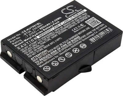 Image de TECHTEK Batterie compatible avec [Ikusi] 2303691, TM60, TM61, TM61Transmitters, TM62, TM62 Transmitters remplace 2303691, pour BT06