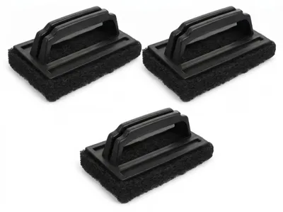 Produktbild von Set von 3 Grillbürsten - Ergonomisch und Effizient für Gasgrill und Küche