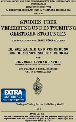 Produktbild von Studien Über Vererbung und Entstehung Geistiger Störungen