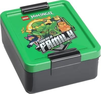 Produktbild von LEGO Brotdose LUNCH BOX NINJAGO GREEN grün