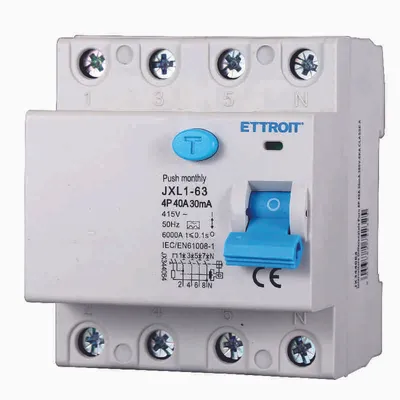 Immagine prodotto di ETTROIT JX344064 Interruttore Differenziale Puro 4P 40A 30mA 380V-6KA CLASSE A
