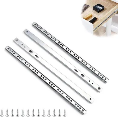 Obrázek produktu pro Vodicí lišty do zásuvek, 4 kusy, s plným výsuvem, výřez 17 mm