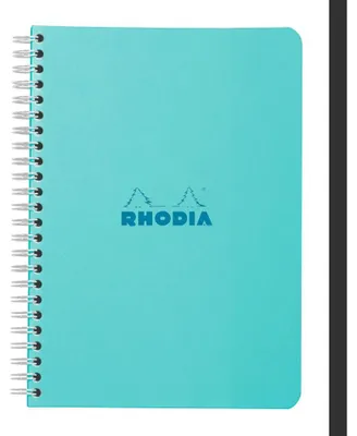 Produktbild von Rhodia Notizbuch A5 Azurbl Kar 60Bl