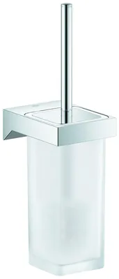 Produktbild von GROHE 40857000 WC-Bürstengarnitur Selection Cube 40857 Glas/Metall Wandmontage chrom