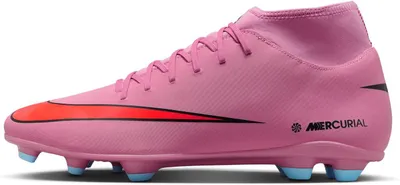 Produktbild von Nike Mercurial Superfly 10 Club - Herren High-Top-Fußballschuh - Flamingo/Crimson/Schwarz Flamingo/Crimson/Schwarz 43