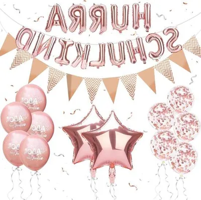Immagine prodotto di Set di palloncini oro rosa per le feste