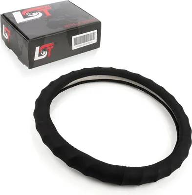 Produktbild von Lenkradbezug Ø 38x9 cm schwarz für ALFA ROMEO für SUBARU für TOYOTA für FIAT