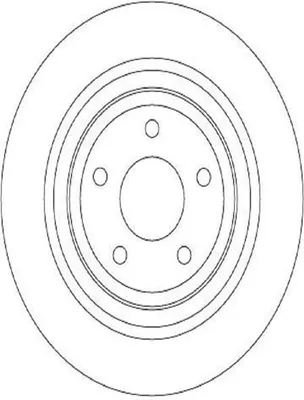 Produktbild von Bremsscheibe TRW DF6872