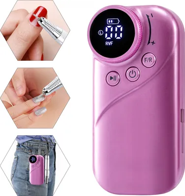 Produktbild von Pediküre-Maniküre-Set Nagelfräser Elektrische Nagelbohrmaschine 35000u/min