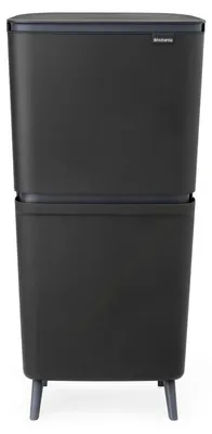 Image de Poubelle Sortup Hi 20+25l Dark Grey - Brabantia International Bv