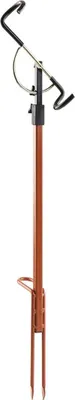 Produktbild von Gerlinger Rutenhalter Neigung verstellbar mit Doppelspitze Stellfischrutenhalter Länge 65-90cm