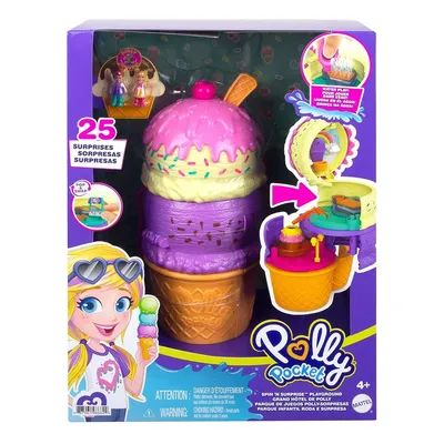 Obrázok produktu pre Polly Pocket HFR00, Akčný / Dobrodružný, 4 rok / roky, Viacfarebný, Plast