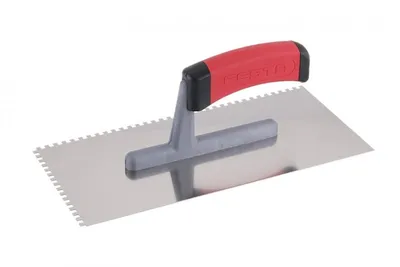 Produktbild von Glättkelle Profi 280x130 4 Nirosta mit Gummigriff FESTA