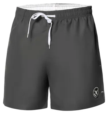 Image de Ladeheid Hommes Short de bain Beachshorts Pantalon de natation LA40-198 (Graphite, L)