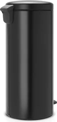 Produktbild von Famanu Abfalleimer Kunststoff Innenbehälter Matt Schwarz 30 Liter - NewIcon