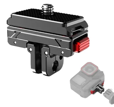Produktbild von Magnetische Montagebasis für Actionkameras mit 1/4 Zoll Schraube